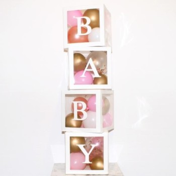 Κουτί με Μπαλόνια BABY Για Γέννηση